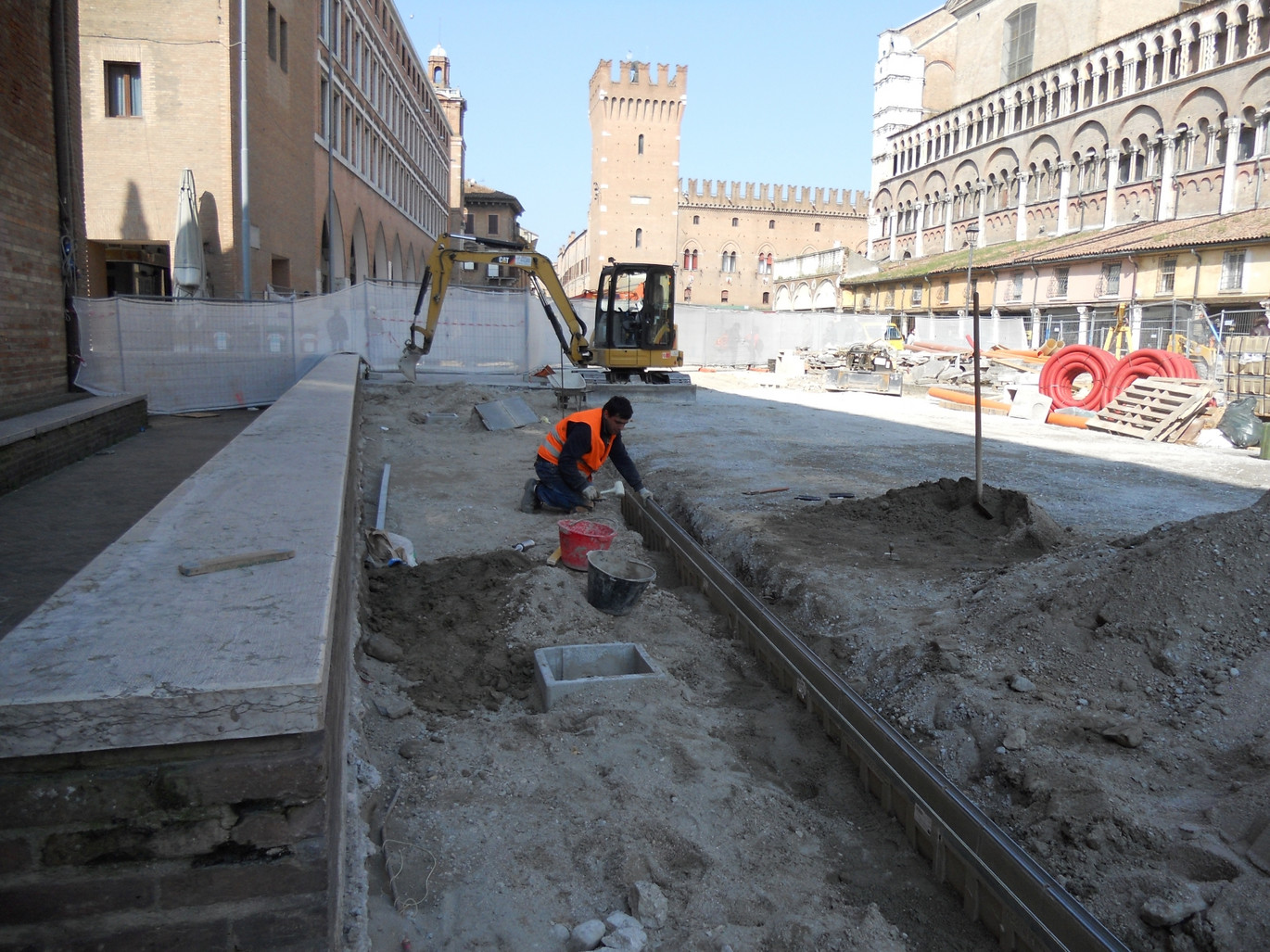 Posa Canali Aco Drain Multiline