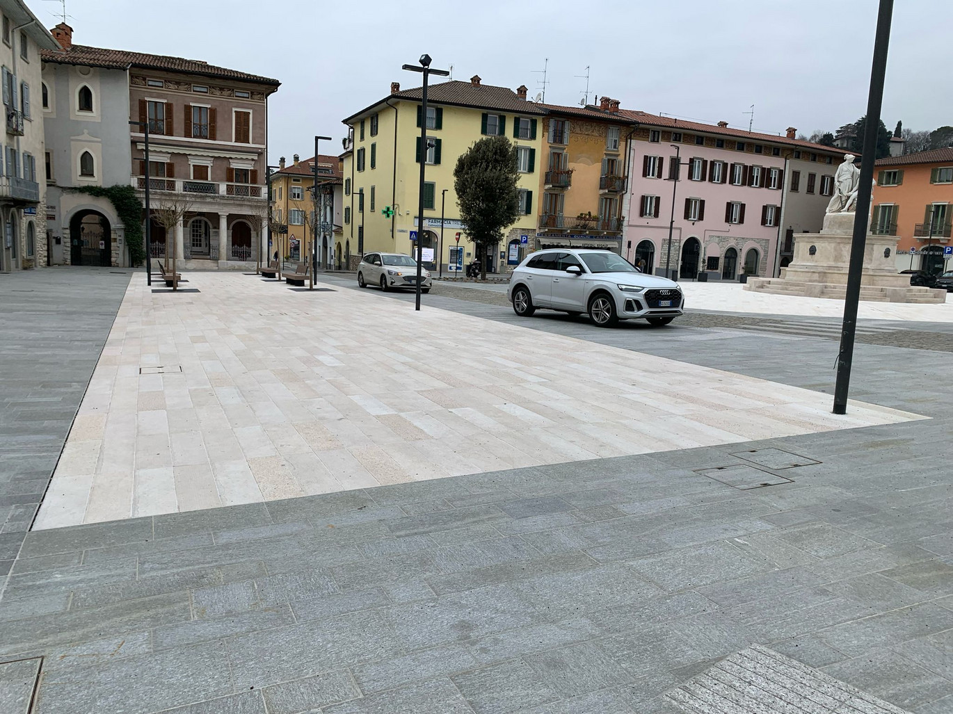 Piazza Cavour_Trescore_drenaggio ACO