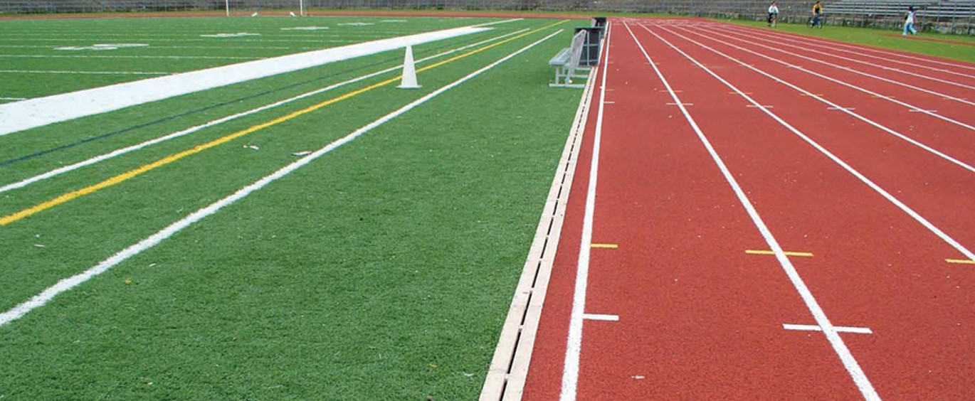 Canalina di drenaggio per campi sportivi ACO Slimline