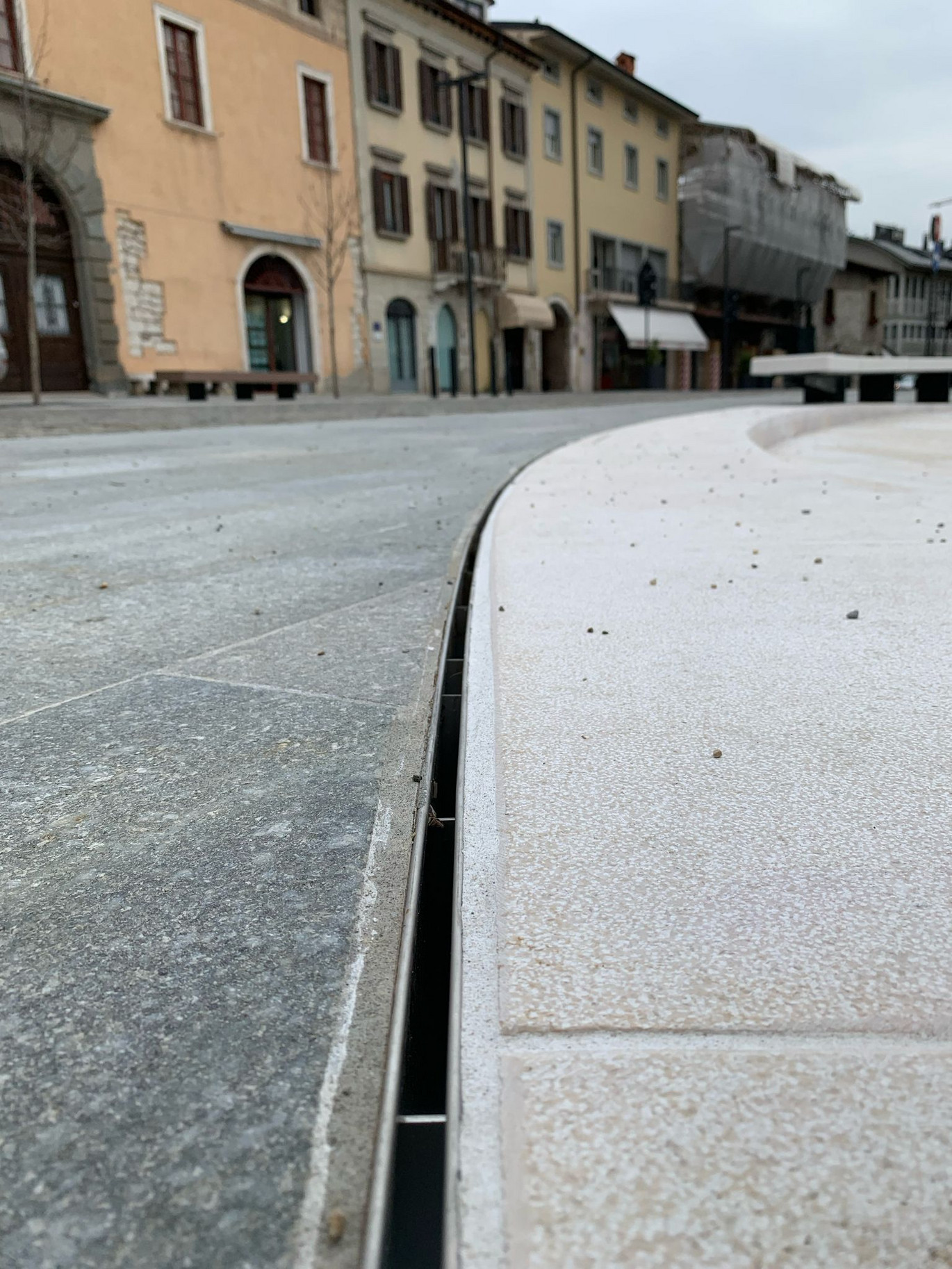 Piazza Cavour_Trescore_drenaggio ACO