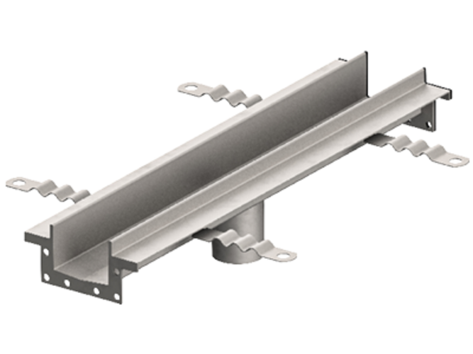 Slot 8 doppia fessura con scarico centrale verticale