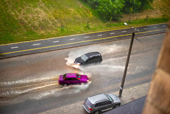 1797457852 Heavy,Rain,And,Heavy,Hail,Is,A,Natural,Disaster,,During