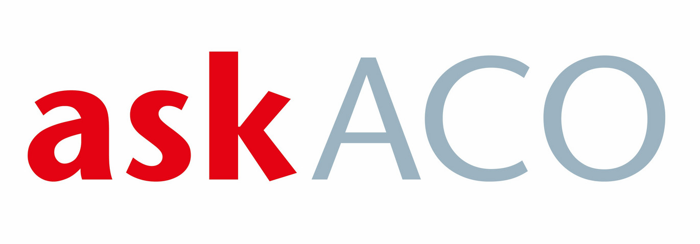 AskACO Schriftzug Beide Versionen