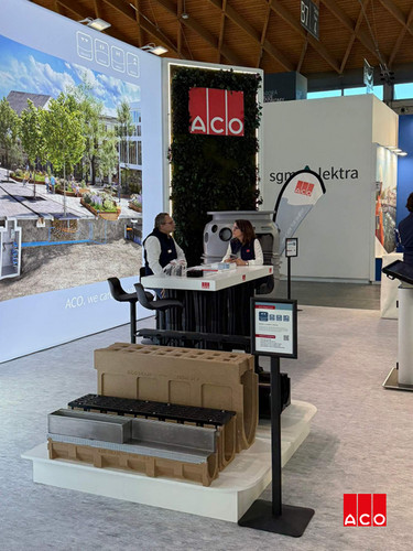 Canali di drenaggio ACO a Ecomondo