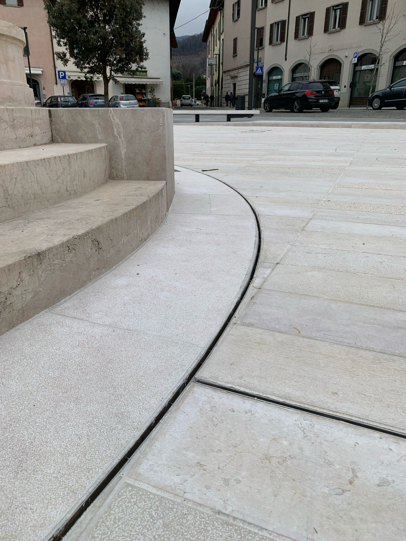Piazza Cavour_Trescore_drenaggio ACO
