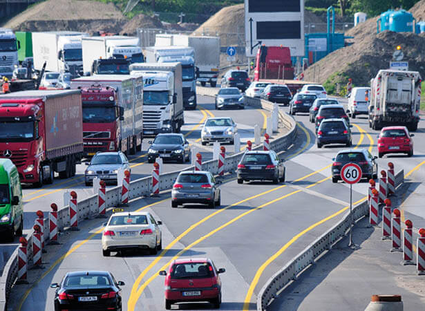 ACO-Loesungen-Schnellstrassen Und Autobahnen-Extreme Verkehrsbelastung