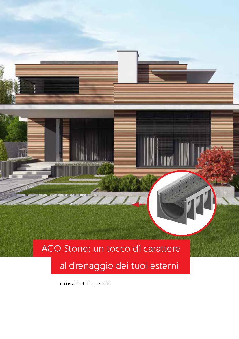 Brochure Copertina ACO Stone 2025