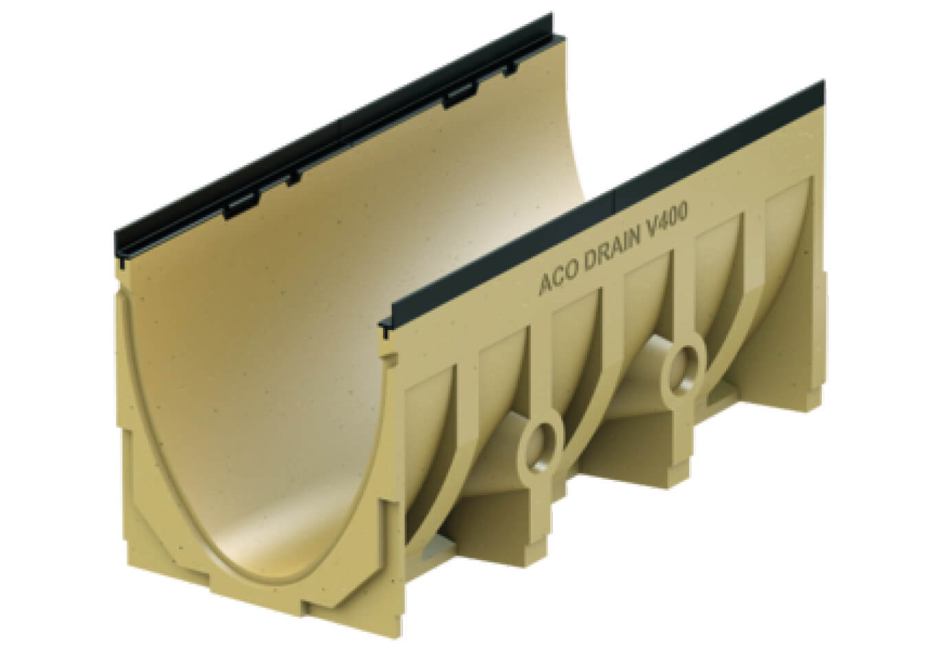 Immagine canali di drenaggio in calcestruzzo polimerico ACO Multiline