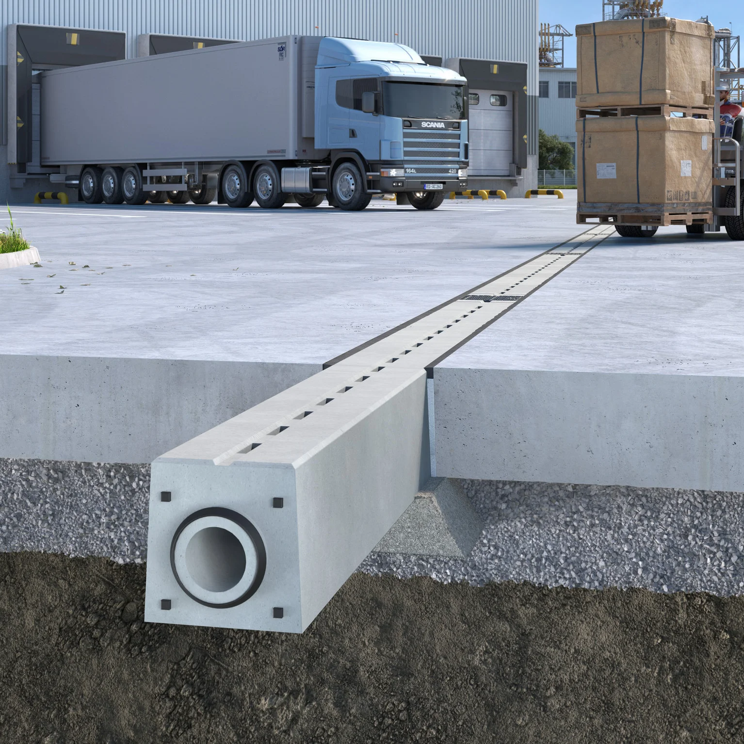 ACO DRAIN PowerSlot E600