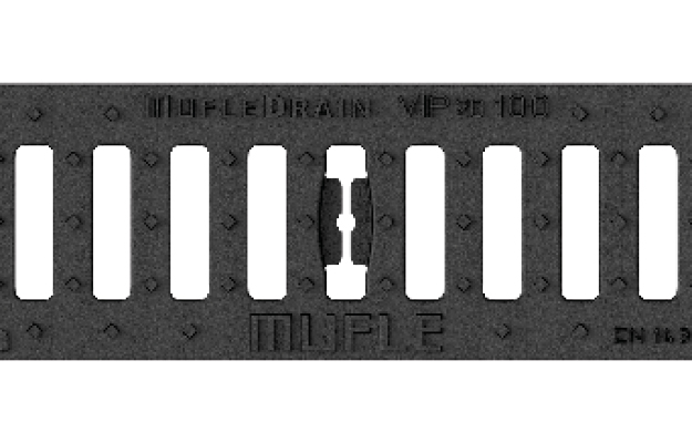 Griglia VIP a fessura da 20 mm in poliammide